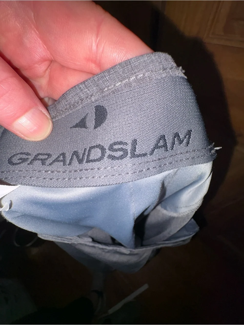 Grand Slam Men's Gray Dress Pants - Straight Pleat 38x32